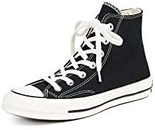 Converse Mixte 162050c Flat-Sheets, Noir Black Black Egret 001, 37.5 EU