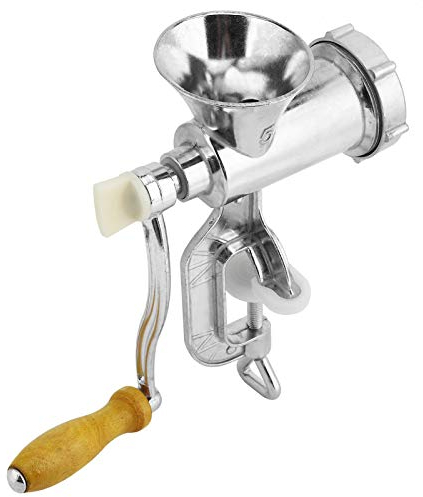 Meat Grinder for Bones Cast Iron Grinder Mill #5 Meat Poultry Tools Manual Meat Grinder Aluminum Alloy Sausage Beef Mincer for Making Sausage Kitchen Tool