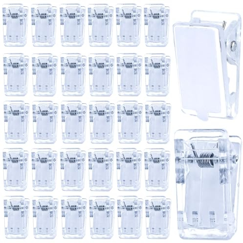 100 clip autoadesive trasparenti, clip per tappezzeria da parete, rettangolari, clip per foto, per corda di carta, clip per foto per casa e ufficio