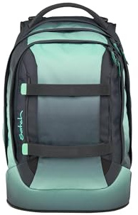 Satch Pack ab 5. Klasse ergonomisch 30L Stauraum standfest Organisationstalent Gradient Mint - Anthrazit