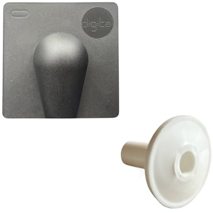 External Brick Buster Cable Entry Cover Plate and Cable Wall Entry Cover, 8mm Hole, Black, Wall Mounted, Weatherproof, Outdoor Wall Entry Tidy 1 of Each