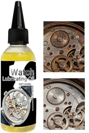 Gwtdtoad Olio Per Orologi - 100ml Di Olio Lubrificante Per Orologi - Grasso Multifunzionale Per Da Polso - Per Pendole, Uso Industriale E Commerciale, Manutenzione, Studio E