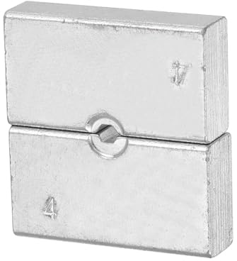 QUARKZMAN Hydraulisk pressmutter 12 AWG 4 mm 12 ton sexkantsmutter ersättning för YQK-240/300 krympverktyg elektriska kabeländar stålkabel