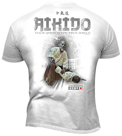 Dirty Ray Arts Martiaux Aikido t-Shirt Homme KAWH2 (XXL)