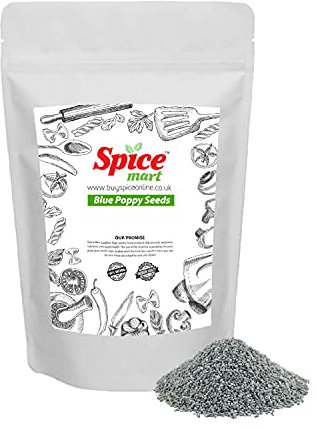 Blue Poppy Seeds | Dried Premium Quality Free UK P&P 50g-950g (50g)