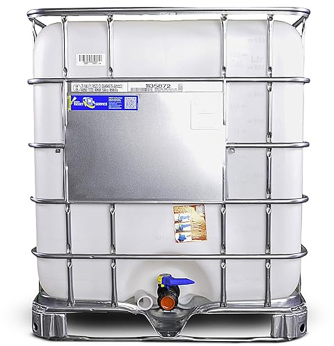 IBC Tank 1000L Ltr Litre Water Tank - Premium Water Storage Solution for Gardening, Farming, Festivals, Irrigation & More UN Approved, Food Grade, Durable & Eco-Friendly, Ideal for Various Industries.