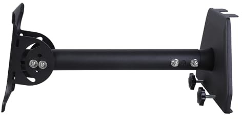 Staffa per parabola satellitare da esterno Supporto in metallo ad angolo regolabile Gen3 Ricevitore Heavy Duty Satellite Antenna Holder per Campeggio Comunicazione