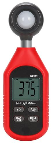 Ljusmätare, Digital Illuminometer UT383 UT383BT Mini-ljusmätare Professionell Luxometer 199900Lux 18500FC Fotometer Lux(UT383)