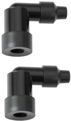 AS Axis Spindleon 2 Stück wasserdichte Widerstandslose Zündkerzenstecker für Motorräder LZFH Kompatibel mit Norton Und Kompatibel mit Triumph
