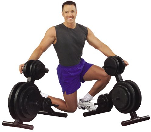 Body-Solid OWT-24 Hantelscheibenständer | Scheibenablage | Gewichtsständer | Scheibenständer