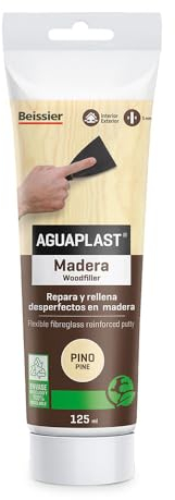 AGUAPLAST - Masilla Reparar Madera Pino 125Ml