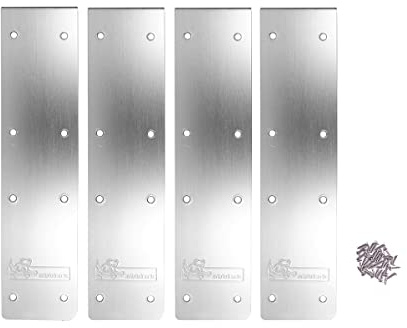 Kit finition margelles droites pour piscine bois rectangulaire - Ubbink