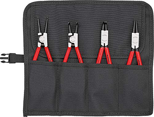 KNIPEX 00 19 56 Seegeringzangen-Set Passend für (Seegeringzangen) Außen- und Innenringe 19-60mm 19-60mm Spitzenform (Details)