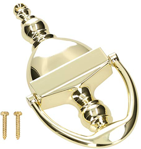 KOTARBAU Türklopfer 170x80mm Messing Poliert Dekorativ Türklingel