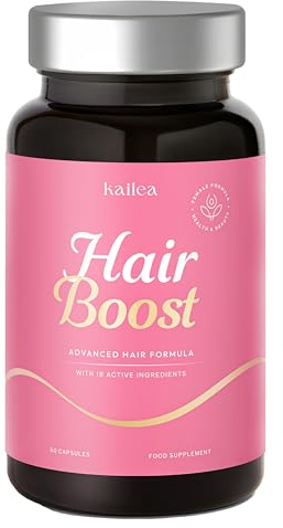 18-in-1 Hair Growth Supplement & DHT Blocker | Collagen, Biotin, Hyaluronic Acid, Nettle + 14 Active Ingredients | Supports Longer, Stronger Hair & Reduces Hair Loss