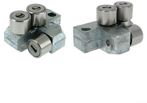 Guides de lame avant et arrière facilement remplaçables, conçus spécifiquement pour une gamme de modèles de scie à ruban populaires