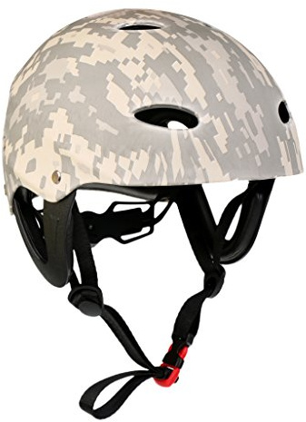 Tdoutop Casque de Sécurité Ajustable pour Hommes, Femmes et Enfants, Certifié CE, Adapté Au Kayak, Au Canoë, à La Voile, Au Skateboard et Au Patinage –,
