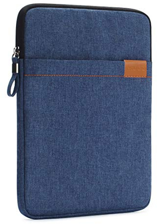 NIDOO 10 Zoll Tablet Hülle Wasserdicht Sleeve Case Etui Tasche Schutztasche für 10.5 / 11 iPad Pro 2018/10 Microsoft Surface Go / 10.5 Samsung Galaxy Tab S4, Blau