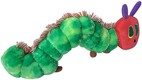 Bprtcra Super Hungry Caterpillar, 40cm Raupe Plüschtier Kleine Raupe Nimmersatt Plüsch, Plüschtiere Weiche Raupen, Tolles Geschenk für Jungen Und Mädchen Zum Fantasievollen Spielen, Type A