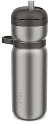 Mepal - Thermo-Trinkflasche Twist Sport - Auslaufsicher - Trinken ohne Flasche zu kippen - Vakuumisoliert: 6 Stunden warm/ 10 Stunden kalt - Wasserflasche - 600 ml - Graphite black