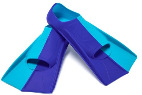 HPLSZCN Pinne da Snorkeling, Taglia 39-43, Pinne Corte Leggere con Tallone Aperto, Design Antiscivolo, per Nuoto e Immersioni (M)