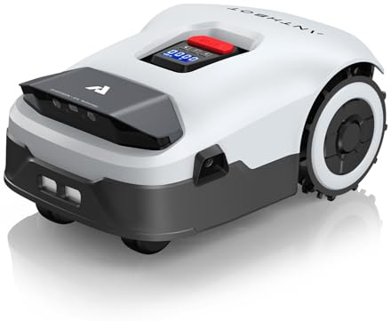 ANTHBOT Genie600 Robot Tondeuse sans Fil Périphérique- 900 m² (Reconditionné)