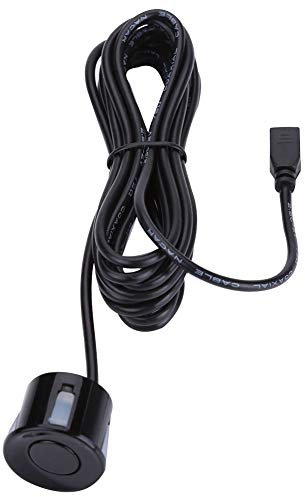 Einparkhilfe, 4 Teile / satz Parkplatz Rückfahrhilfe Sensoren Radarsonde Backupassist Teile(Black)