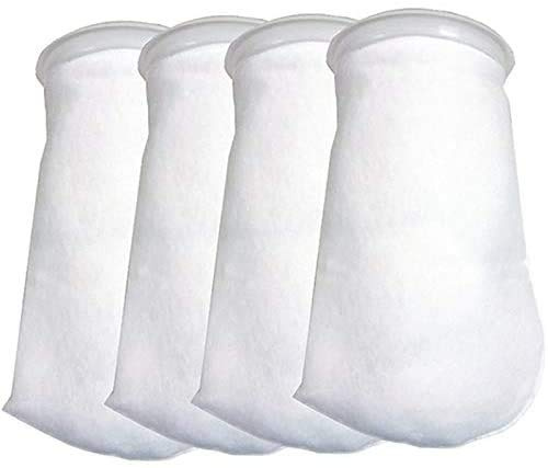Namvo 4 Bolsas de Filtro de 150 micras para Acuario, de Fieltro, 150 um