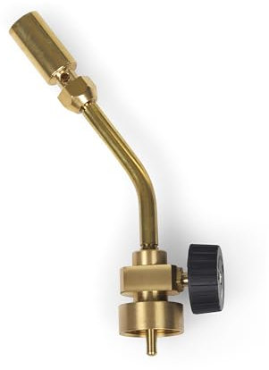 Chalumeau à gaz Profire - Outils de plomberie - Chalumeau à flamme réglable pour plombiers - Chalumeau à souder mécanique - Brûleur manuel