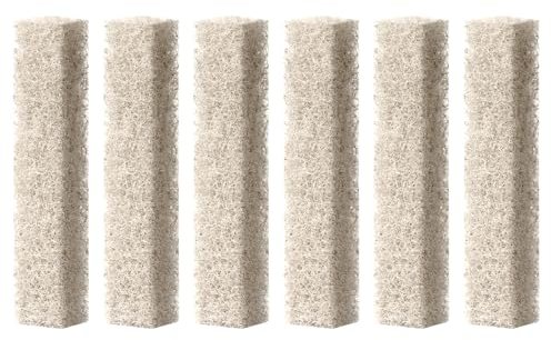 AQUANEAT 12-Pack Replacement Ammonia Reducer Pads Compatible with Aqueon QuietFlow 20 and 75 LED PRO Aquarium Power Filter