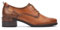 Pikolinos Absatzschuhe in Leder Malaga für Frauen Farbe Marrón
