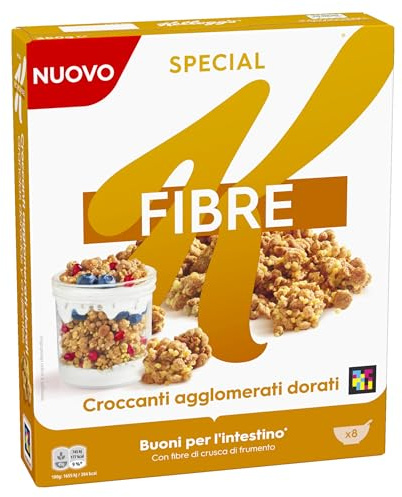 Kellogg's Special K | Gusto Caramello | Croccanti Fiocchi Dorati con Cereali e Frumento | Confezione Singola da 360g (1 x 360g)