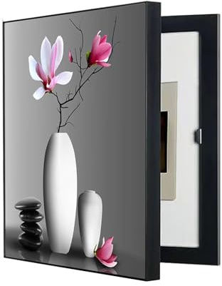 ZFDGHF Electric Meter Box Decorative Painting Hide Distribution Cover Decoration Creative Hanging Picture Wall Mounted Electrical Panel(A,40X60CM)