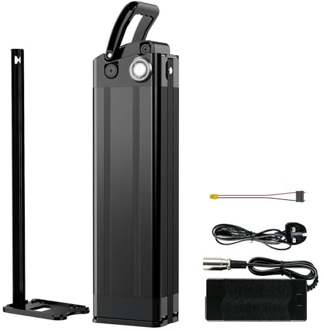 Batterie Velo Electrique Pliant 36V 13Ah, Batterie pour Vélo électrique 468 Wh avec BMS Intelligent, 2 Broches, Batterie 36v Lithium ION pour Vélo électrique 250W-550W Motor