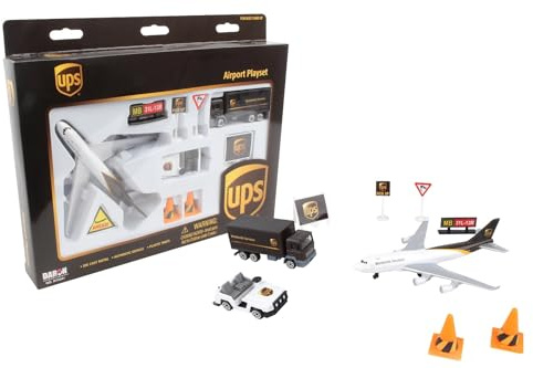 Daron UPS Airport Playset, Brown