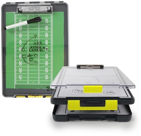 Dexas 5717-803 Clearview Clipcase Dry Erase Clipboard, Acrylonitrile Butadiene Styrene Polypropylene SAN Alloy Steel, Yellow,13.75 x 9.5 Inch