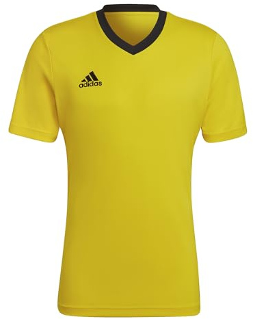 adidas För Män Entrada 22 Jersey, Team Yellow/Black, M