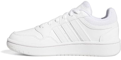 adidas Hoops Shoes, Zapatilla de deporte Unisex niños, Cloud White Cloud White Cloud White, 36 2/3 EU