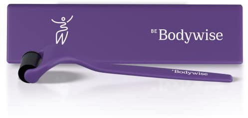 Be Bodywise Advance Derma Roller pour femme | 540 micro aiguilles en alliage de titane de 0,5 mm | Absorption plus rapide des huiles et sérums | Réduit la chute des cheveux et stimule les follicules