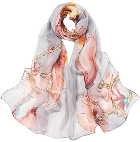 FAIRYGATE Kvinnors halsduk vinter varm bandana scarf den lilla satin sjalar huvud stole dam pashmina halsdukar, 50