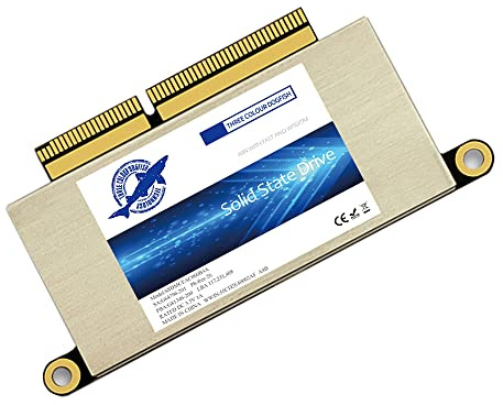 Dogfish 512 Go SSD pour MacBook PCIe Gen3x4 M.2 NVMe, disque dur interne solide state Mise à niveau pour MacBook Pro A1708 (2016-2017)