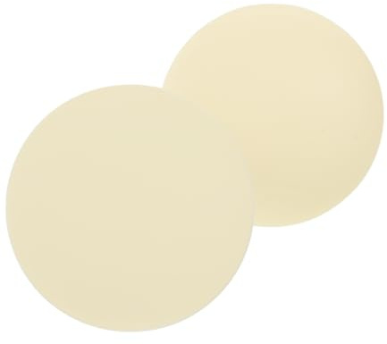 Kisangel 2 Pezzi Palline da Hockey Fluorescenti per Allenamento Notturno Indoor Outdoor Puck da Hockey su Ghiaccio e Roller per Migliorare Coordinazione e velocità di Reazione 2 Pezzi