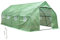 tectake® Serra da Giardino in Acciaio e PVC, 600x300x205cm, 18 m² di Superficie Utile, 8 Finestre Laterali con Zanzariera, Serra Ideale per Verdure, Erbe, Frutta, Fiori, Resistente al Freddo e al Gelo