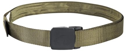 Tatonka Geldgürtel Travel Waistbelt 30mm - Gürtel mit Geld-Geheimfach an der Innenseite - 130 cm lang / 3 cm breit (Olive)