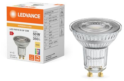 LEDVANCE LED PAR16 50 36° DIM S 6W 930 GU10