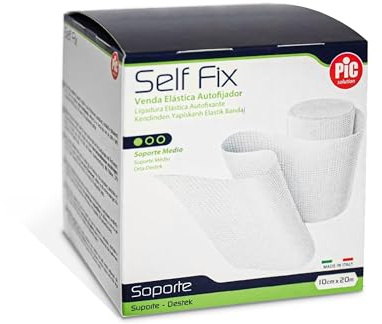 MEDICALMONO - Pic solution Self Fix Benda Elastica Coesiva, Autoaderente, Autofissante (cm 10 x 20 mt - 1 Pezzo)