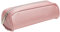 Exacompta - Réf. 52680E - 1 trousse trapèze PERLE en simili cuir effet métallisé - lavable avec un chiffon humide - doublée de polyester - couleurs aléatoires : bleu ou rose