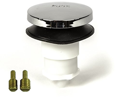 Toe Touch (Tip Toe, Foot Actuated) Bath Tub/Bathtub Drain Stopper Includes 3/8 and 5/16 Fittings Chrome