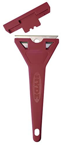 Hyde Tools 13080 Utility Blade Glass Scraper , Red
