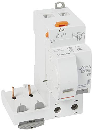 Bloc différentiel adaptable DX3 2P 230V~ - 40A - typeF 300mA - pour disj 1 module/pôle